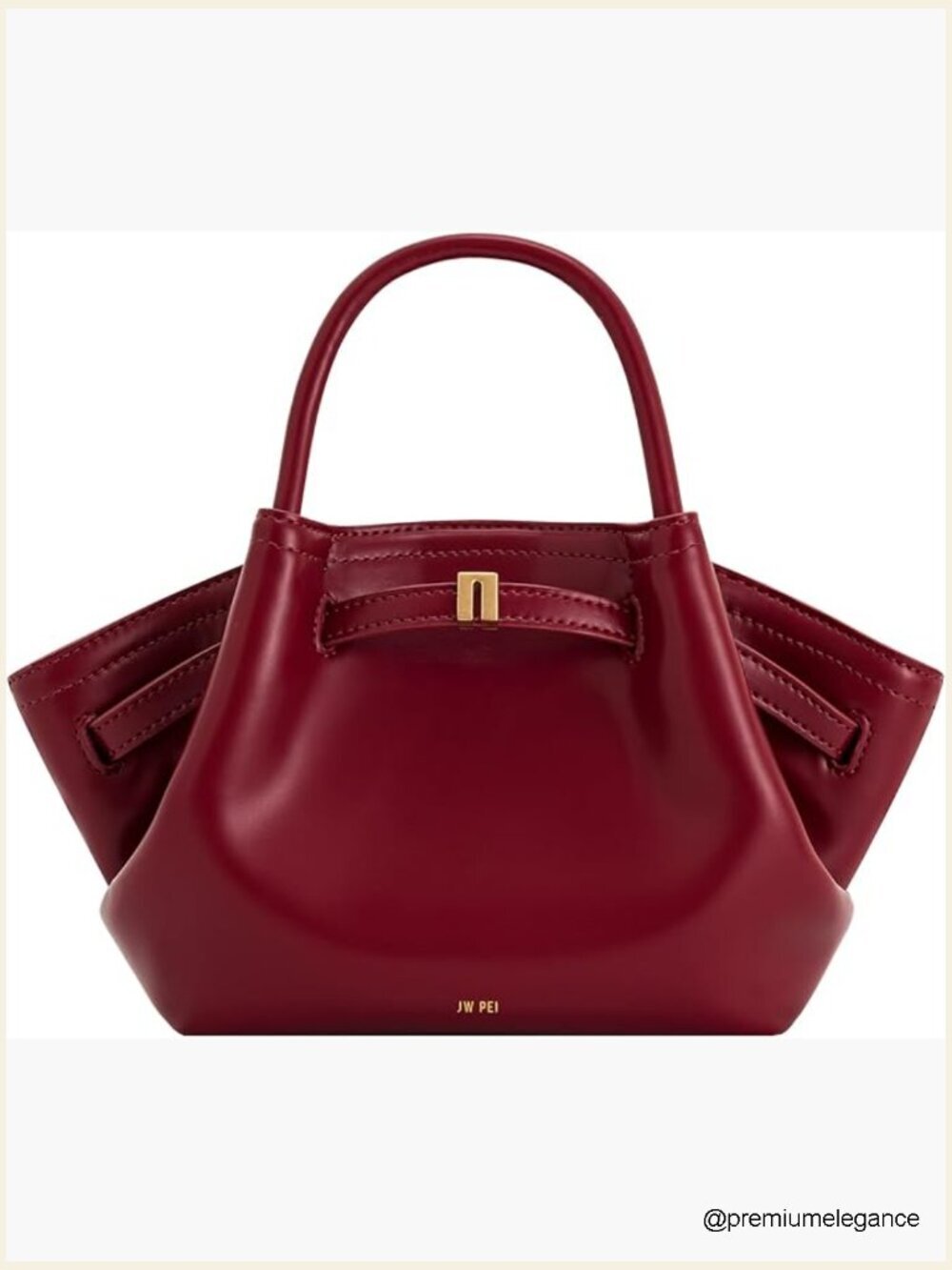 Vegan Leather Mini Tote Bag, Hana Collection